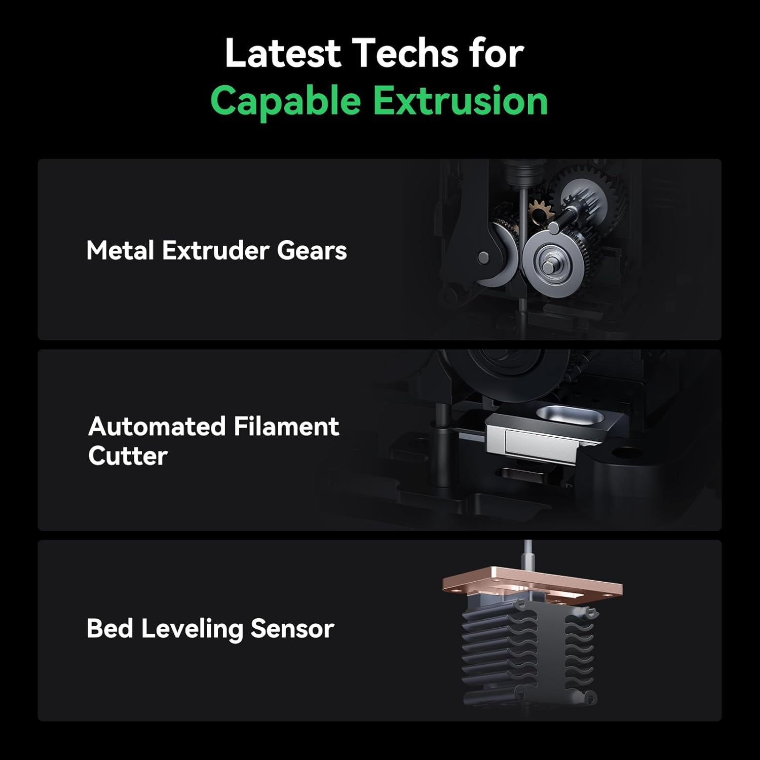 Creality Hi Combo 3D Printer, Multi Color 3D Printer with CFS, 500Mm/S High Speed Auto-Leveling Automatic Filament Reading Clog-Free Extruder 95% Pre-Assemble All-Metal Body 10.24&times;10.24&times;11.81Inch image number 3