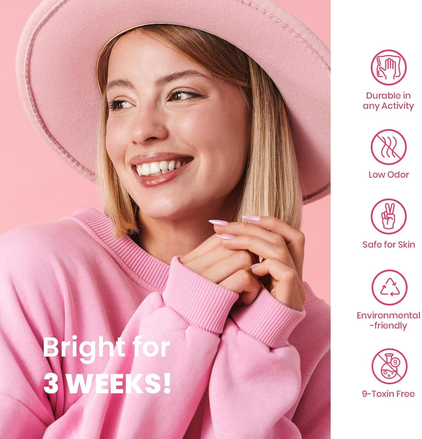 Beetles Gel Polish Gel Polish 1 Pcs Jelly Shimmer Glitter Gel Nail Polish Milky Pink Nail Art Manicure 15 ML Uv Gel Girls Women image number 3