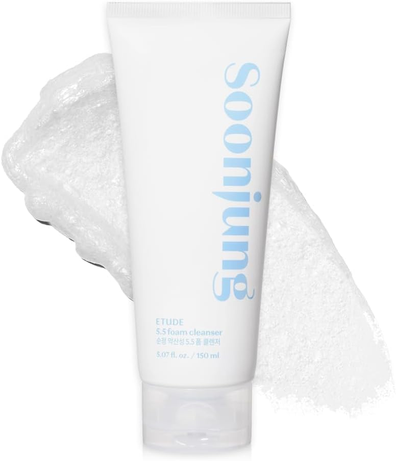 Soonjung 5.5 Foam Cleanser 5.1 Fl. Oz. (150Ml) 23AD | Soft Bubble Hydrating Vegan Facial Cleanser for Sensitive Skin | Fragrance-Free Low-Ph Korean Cleansing Wash | K-Beauty | Vegan image number 4