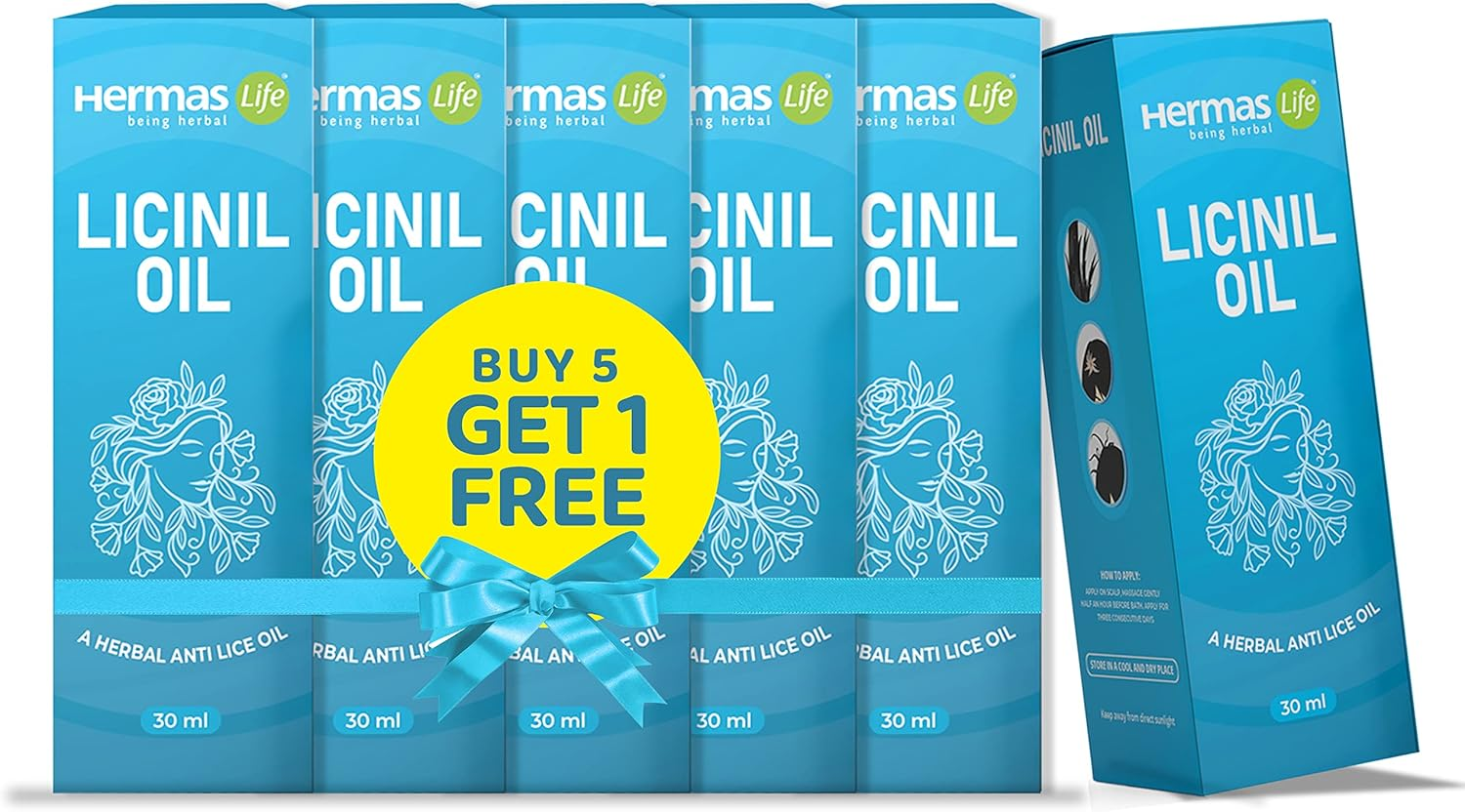 Licinil Hair Oil, 30 Ml | FREE image number 3