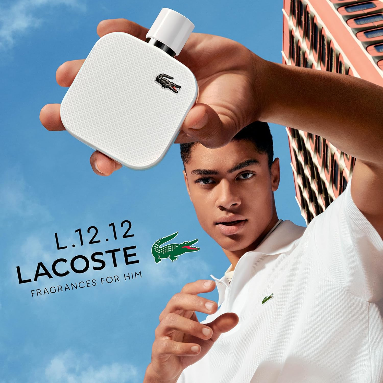 Lacoste Eau De L.12.12 Blanc by Lacoste for Men - 3.3 Oz EDP Spray image number 5