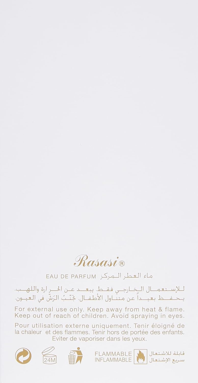 Enteash by Rasasi for Unisex - 3.38 Oz EDP Spray image number 3