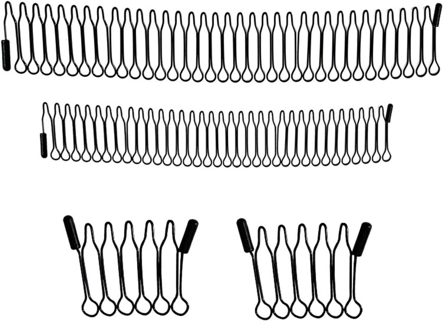 Pack of 4 Men'S Hair Bands, Zigzag Headband, Zigzag Headband, Metal Headband, for Broken Hair, Unisex, Outdoor, Sports, Fitness, Yoga image number 2