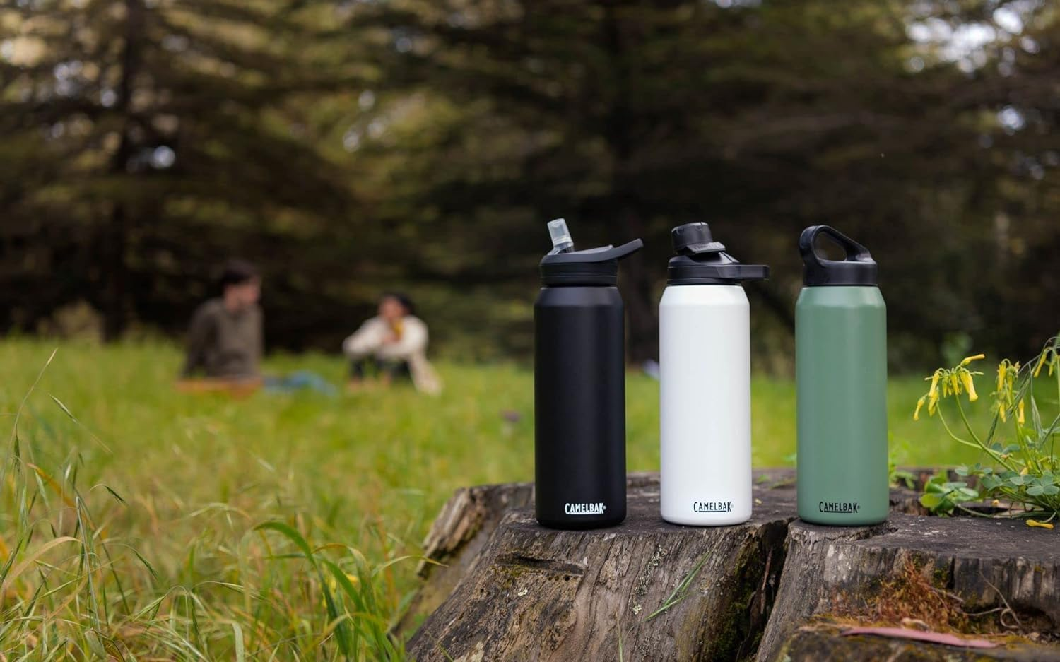 Camelback Eddie plus SST Vacuum Insulated Straw Stainless Steel Bottle, 33.8 Fl Oz (1000 Ml), Black image number 6