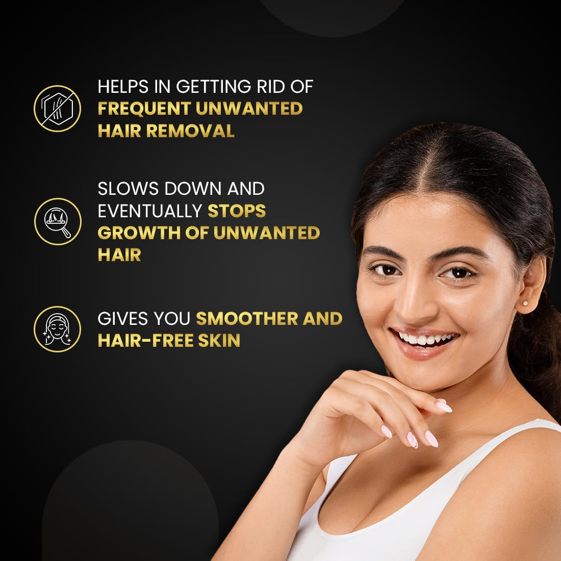 NEUD Permanent Hair Reduction for Unwanted Body and Facial Hair Pack of 2 (80G Each) image number 1