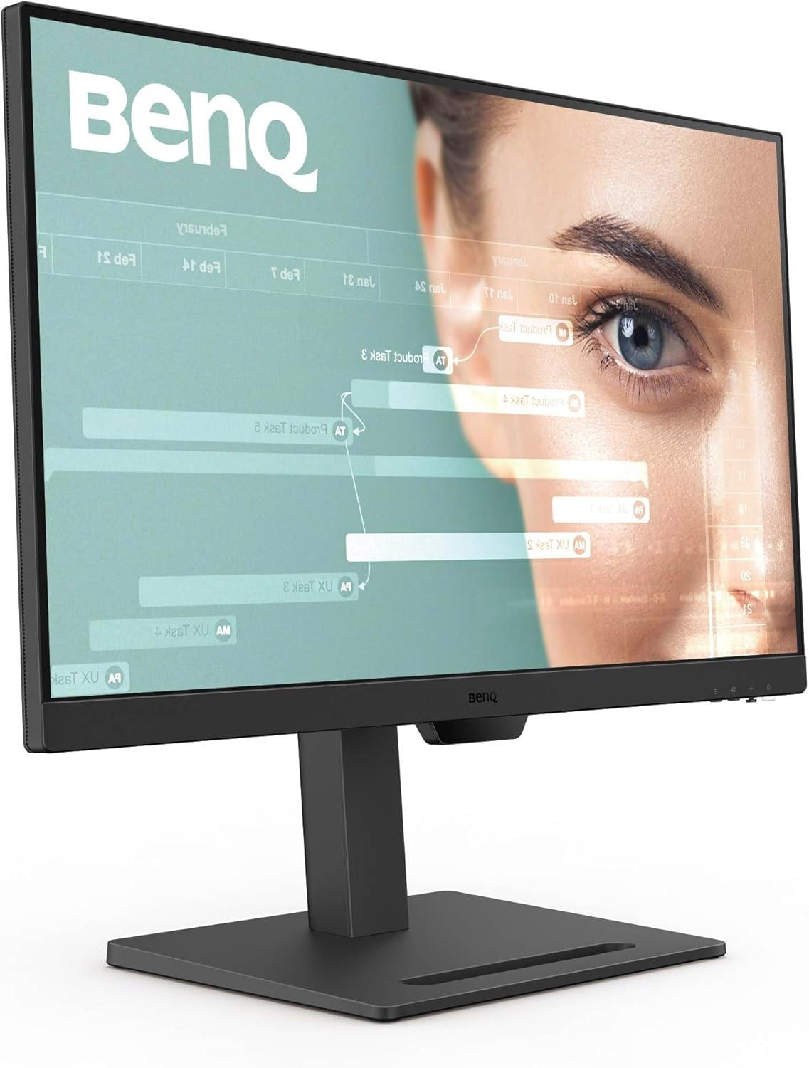 Benq GW2790T 27&rdquo; IPS 1080P Home Office Monitor, FHD, 100Hz, Ergo Design, High Refresh Rate, 99% Srgb, VESA Mediasync, B.I, Flicker Free, Low Blue Light, Epaper, Coding Mode, T&Uuml;V Rheinland Certified image number 4
