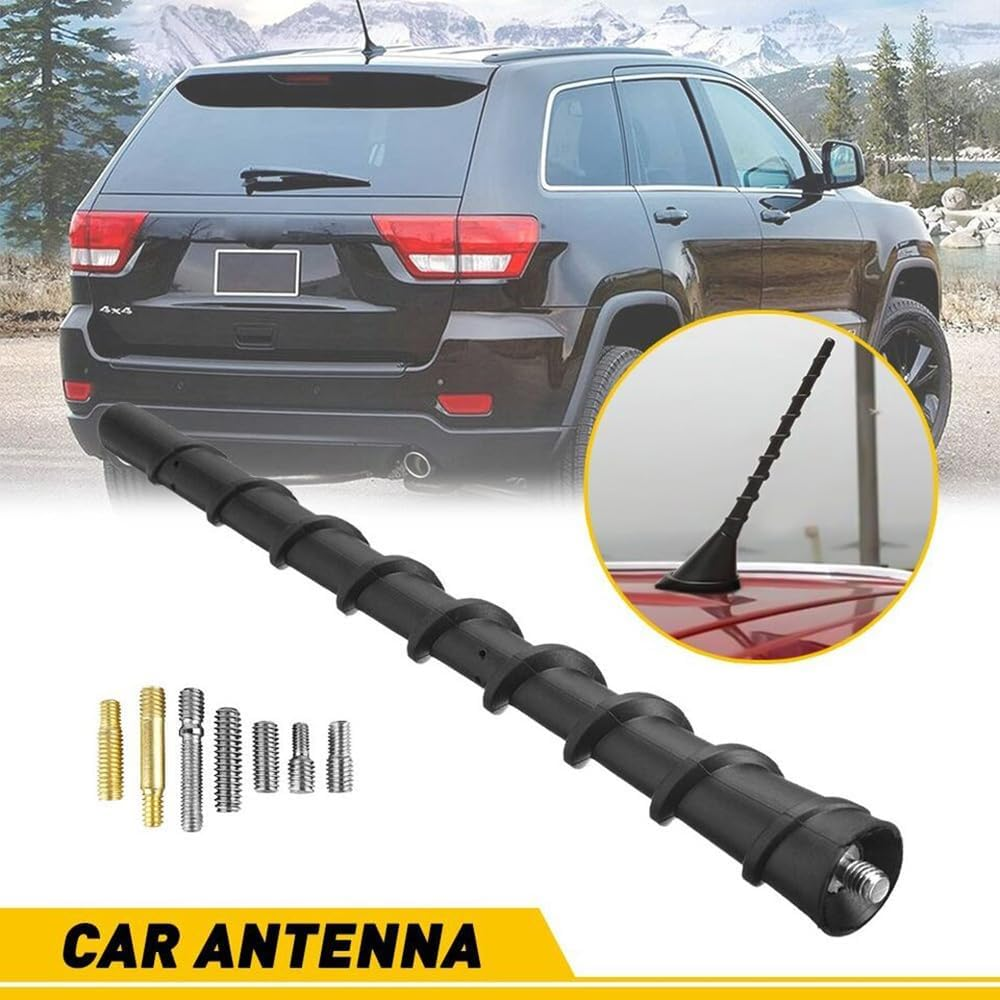 1Pcs 7Inch Car Antenna Compatible for Dodge Ram Compatible for Ford F150 2009-2023 Auto Parts Truck Accessories Antenna Replacement image number 4