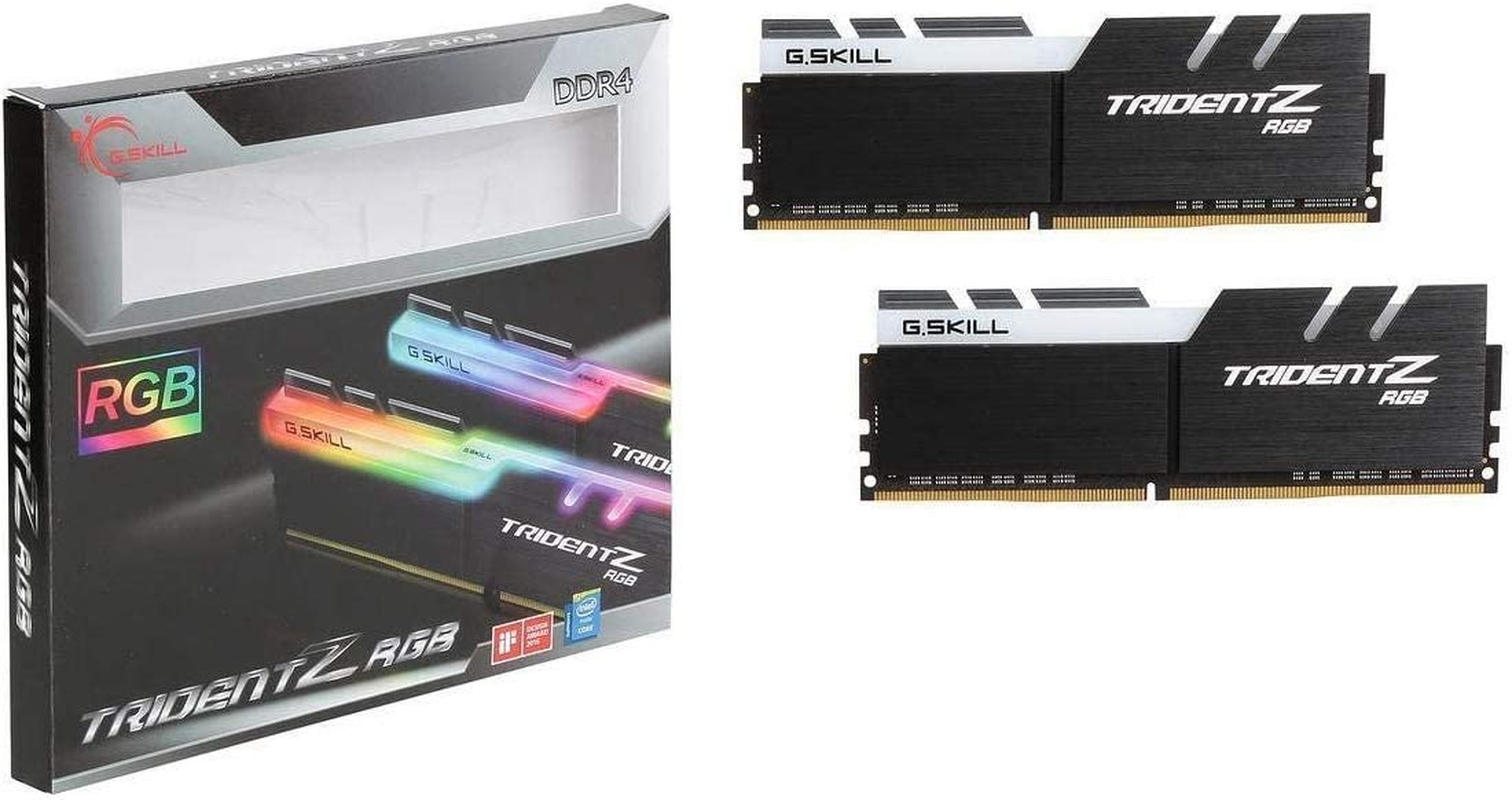 G.SKILL F4-3200C16D-16GTZRX Trident Z RGB DDR4 3200Mhz RAM, 16GB (2 X 8GB) image number 3
