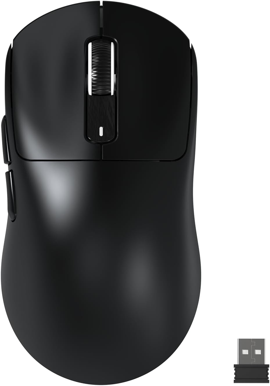 MANBASNAKE Attack Shark X3MAX 49G Wireless Supelight Mouse, BT/2.4G Wireless/Wired Gaming Mouse, PAW3950 42K DPI Optical Sensor, 200H Battery, Programmable Mouse for Pc/Mac/Win/Xbox (Black)