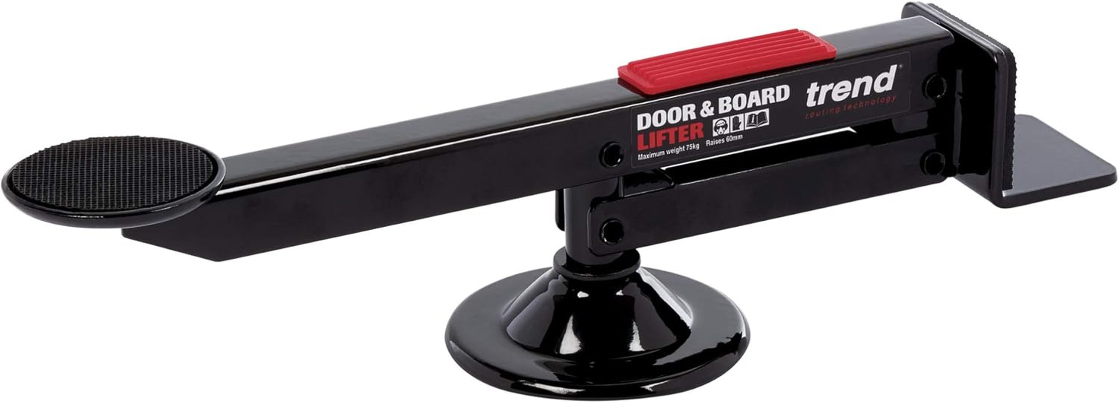 Trend Swivel-Type Door and Board Lifter, Hands-Free Support for Your Projects, Black, D/LIFT/B image number 5