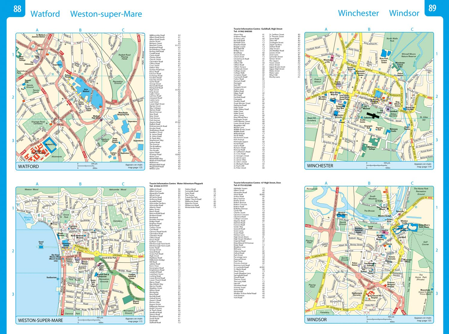 Collins Road Atlas - 2026 Collins Essential Road Atlas Britain and Northern Ireland: A4 Spiral image number 3