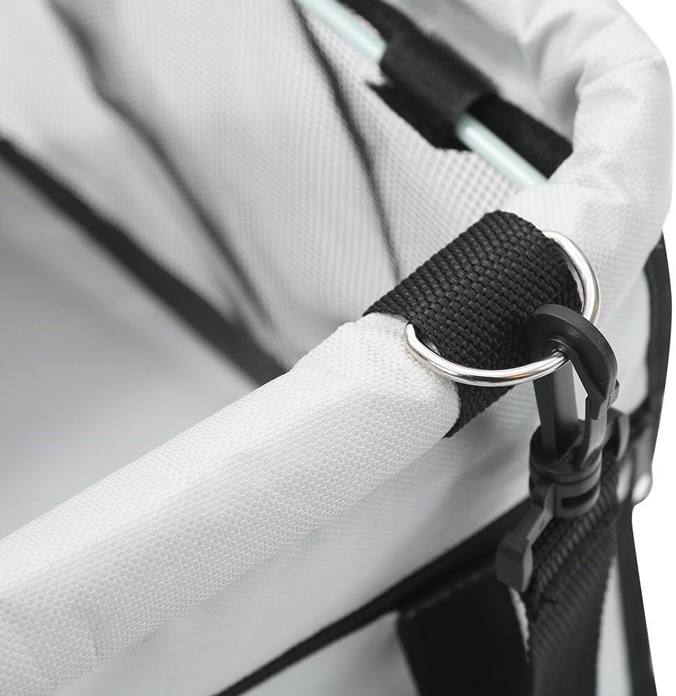 Paws & Claws Pet Booster Car Seat Protector Safety Basket Dog/Cat Travel Carrier image number 2