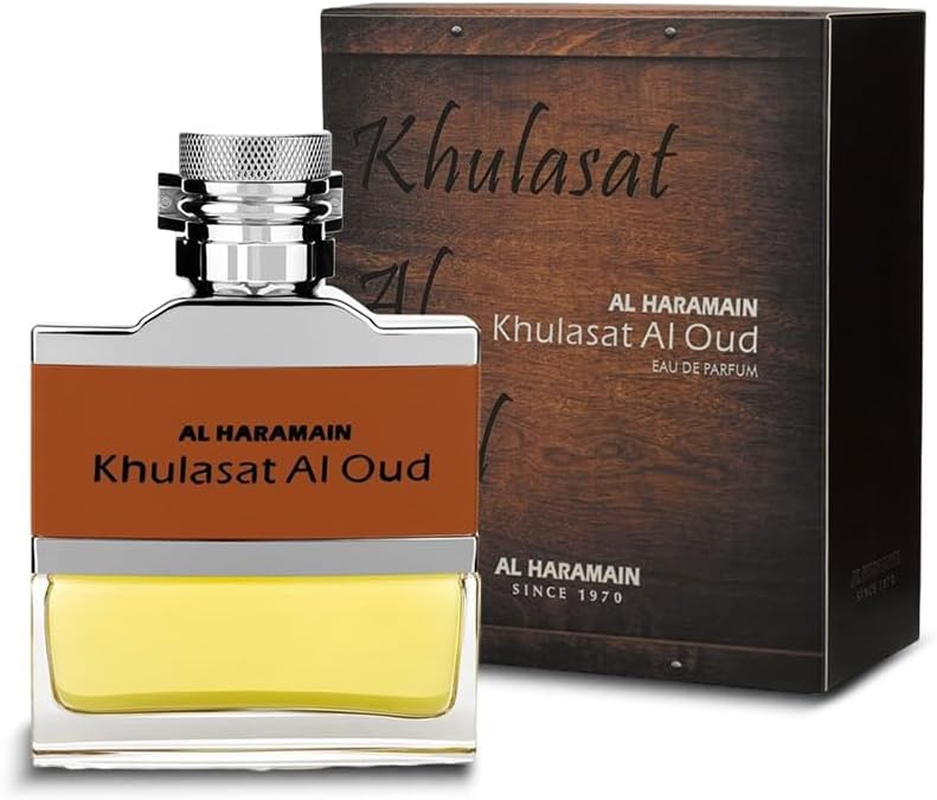 Khulasat Al Oud by Al Haramain for Men - 3.3 Oz EDP Spray image number 3