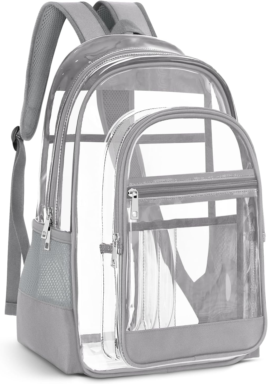 Blvornl Clear Backpack, Heavy Duty PVC Transparent Backpack