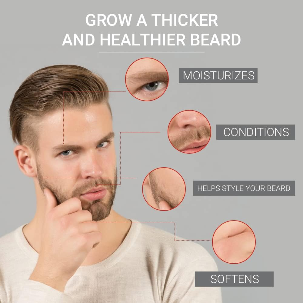 Deleventh Korean Brand Beard Balm 60G / Vitamin E with Natural Oils and Waxes, Soften, Strengthen and Protect for Healthy, Nourishing Beard, Hydrate, Soften & Protect Your Facial Hair (Original) image number 3