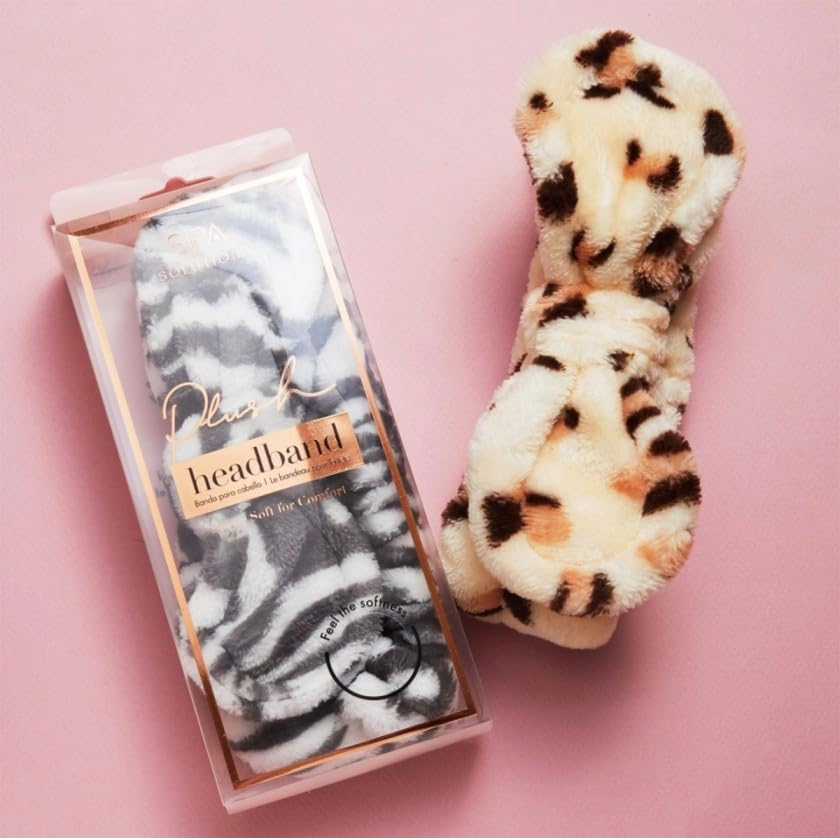 Cala PLUSH HEADBAND (CHEETAH) image number 1