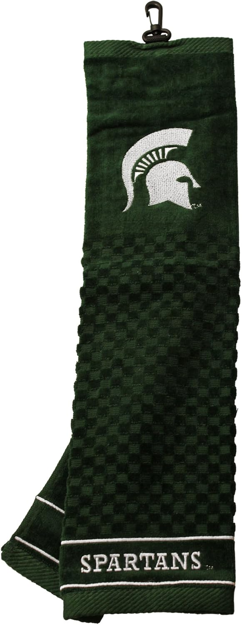 Team Golf NCAA Embroidered Golf Towel, Checkered Scrubber Design, Embroidered Logo - Auburn Tigers, Multi Team Color image number 4