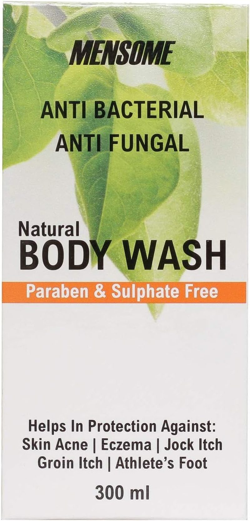 MENSOME anti Bacterial and anti Fungal Body Wash with Apple Cider Vinegar, Oregano Oil, Turmeric Oil and Other Therapeutic Oils and Herbs in 300 Ml image number 3