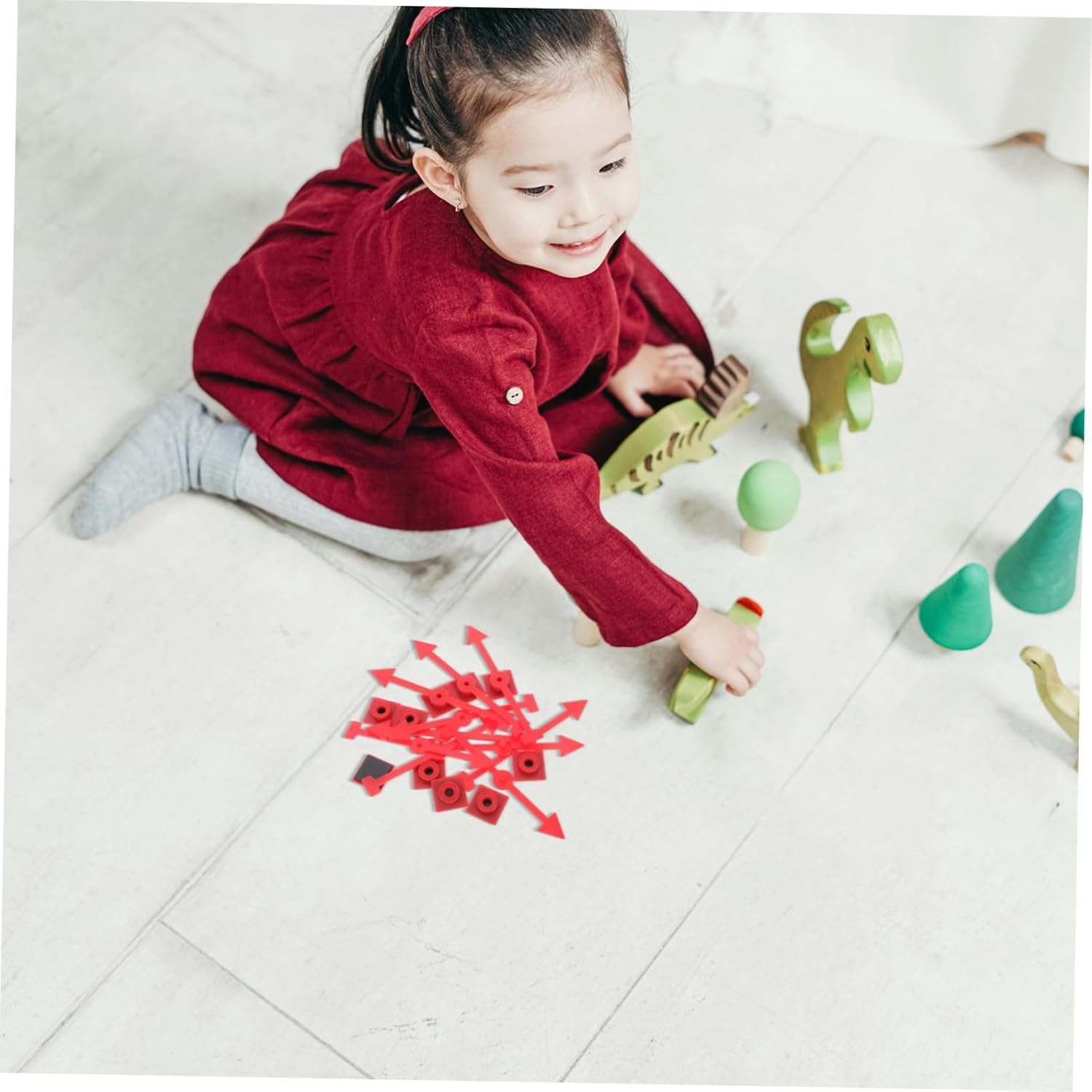 CIMAXIC 10Pcs Teaching Spinner Magnet Magnetic Spinners for Classroom for Arrow Pointer Large Size Arrow Spinner Magnetic Spinner for Whiteboard Plastic Black