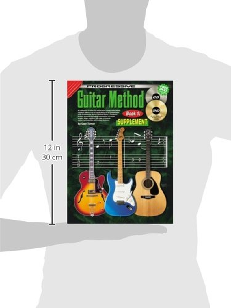 69133 - Progressive Guitar Method Book 1 - Supplement - Book/Online Video & Audio: with Poster image number 1
