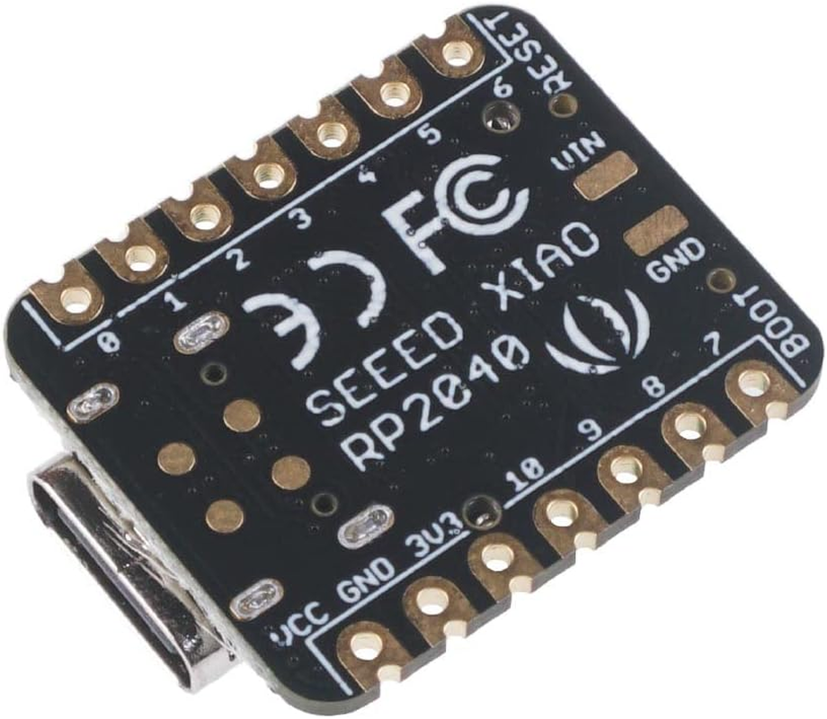 Seeed Studio XIAO RP2040 Microcontroller with Dual-Core ARM Cortex M0+ Processor, Supports Arduino, Micropython and Circuitpython with Rich Interfaces, 3Pcs. image number 1