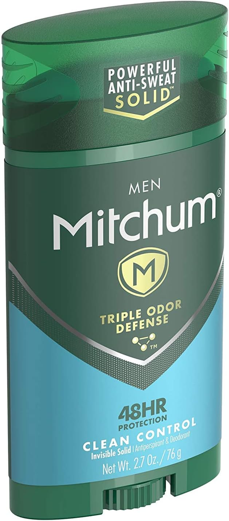 Mitchum Men Advanced Control, Clean Control Invisible Solid 2.7 Oz (Pack of 4) image number 3