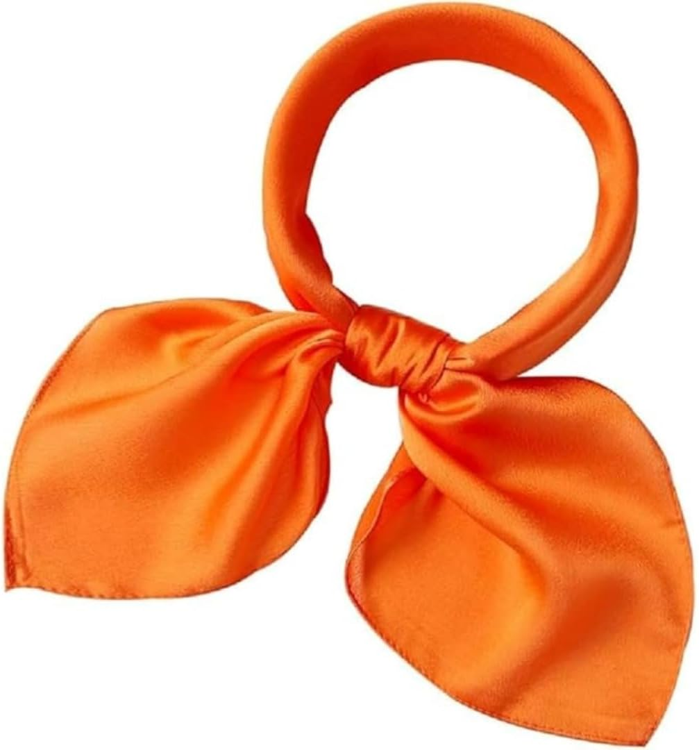 Women'S Scarfs Silk Small Square Scarves Silk Hair Scarfs Neckscarfs for Women