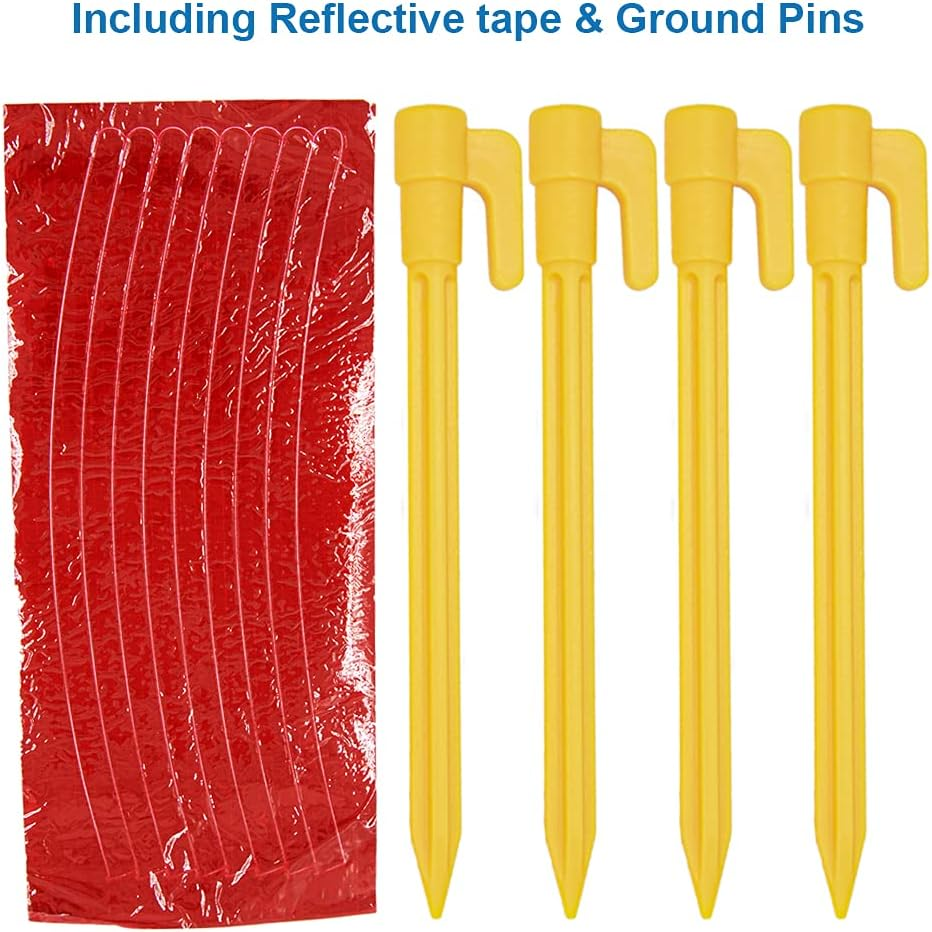 Drone Landing Pad 75Cm/30Inch by MMOBIEL &ndash; Universal Waterproof Pad Double-Sided &ndash; RC Drones Quadcopter Landing Mat &ndash; Universal Compatibility with DJI, Hubsan, Etc. &ndash; Incl. Reflection Tape and Pins