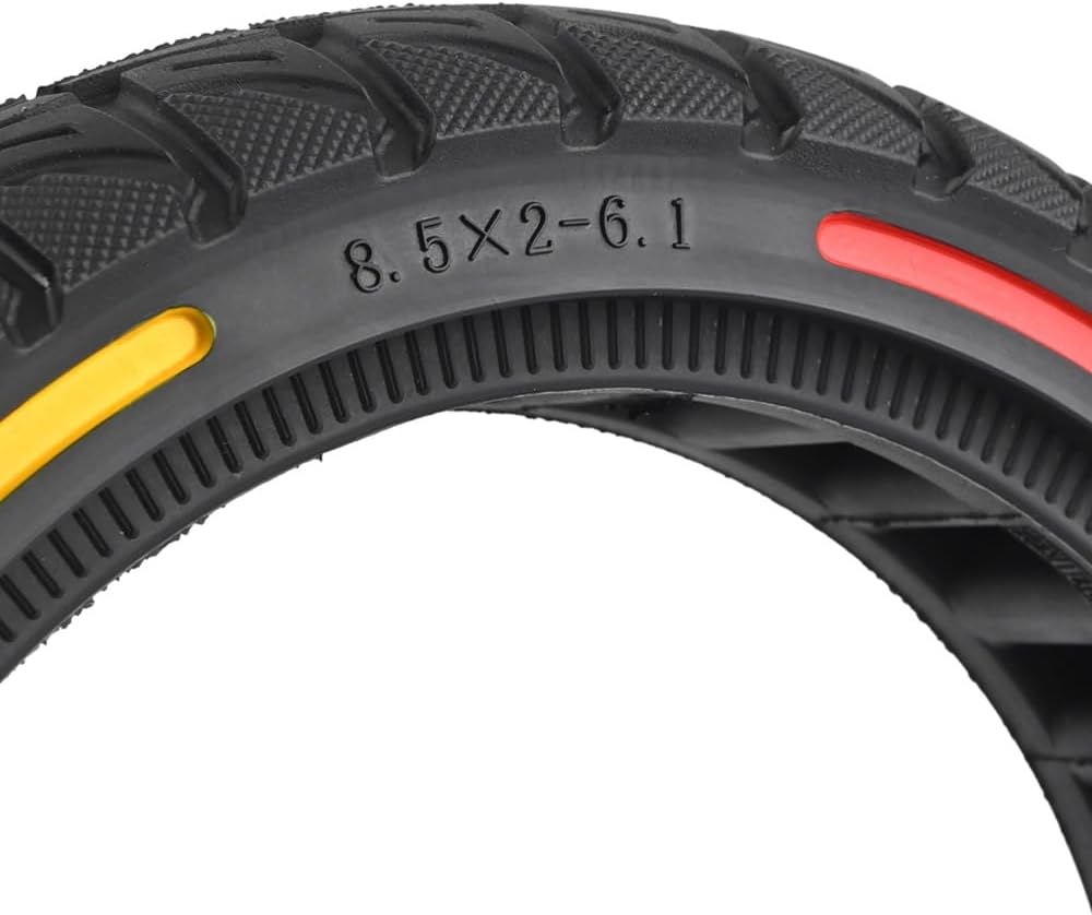 8.5X2.125 off Road Solid Tire for Gotrax GXL V2 XR Hiboy S2 Electric Scooter, Replacement Wheels 8 1/2X2 Tyre - 3 Color With Rim image number 7