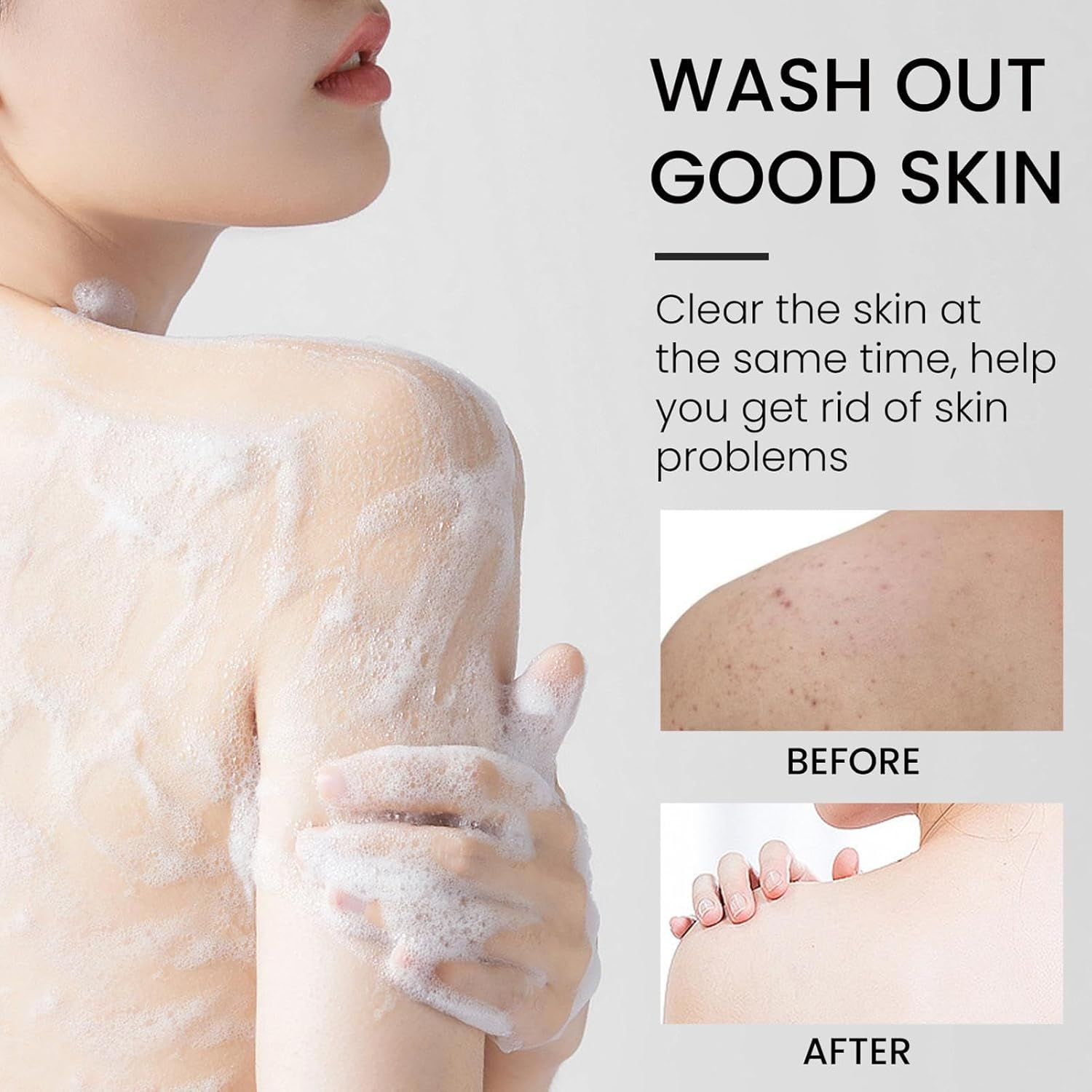 Soap Bar,100G Skin Brightening and Moisturizing Body Soap - Sensitive Skin Face Wash Extract Soap Face Cleaner Bar Soap Body Scrub image number 4