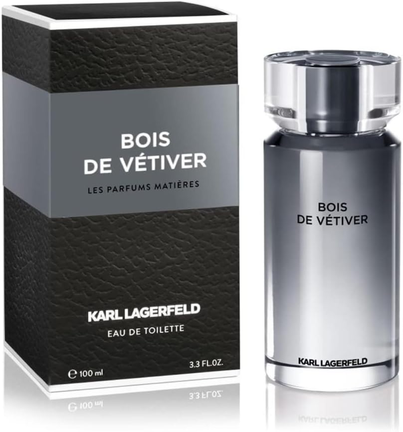 Karl Lagerfeld Paris Bois De Vetiver Eau De Toilette for Men, 100Ml image number 4