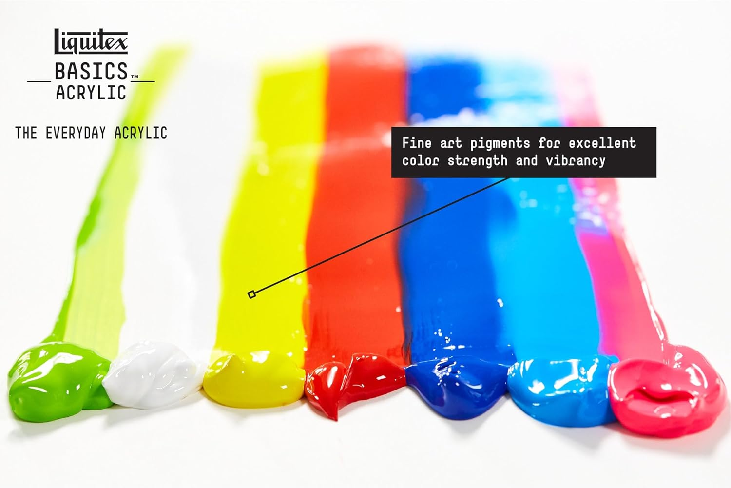 Liquitex 1058339 Basics Acrylic Paint 22 Ml - Metallic Aqua Green - Artist Acrylic Paint, Highly Pigmented, Lightfast, Medium Viscosity, Silk Gloss, Opaque - Ideal for Canvas, Wood & Paper image number 6