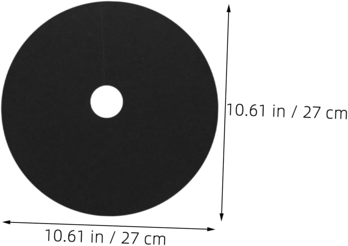 WEKADRIN 10 Pack Tree Mulch Rings Grasscloth Plant Root Protectors Circular Garden Decor Covers for Outdoor/Indoor Gardening image number 3