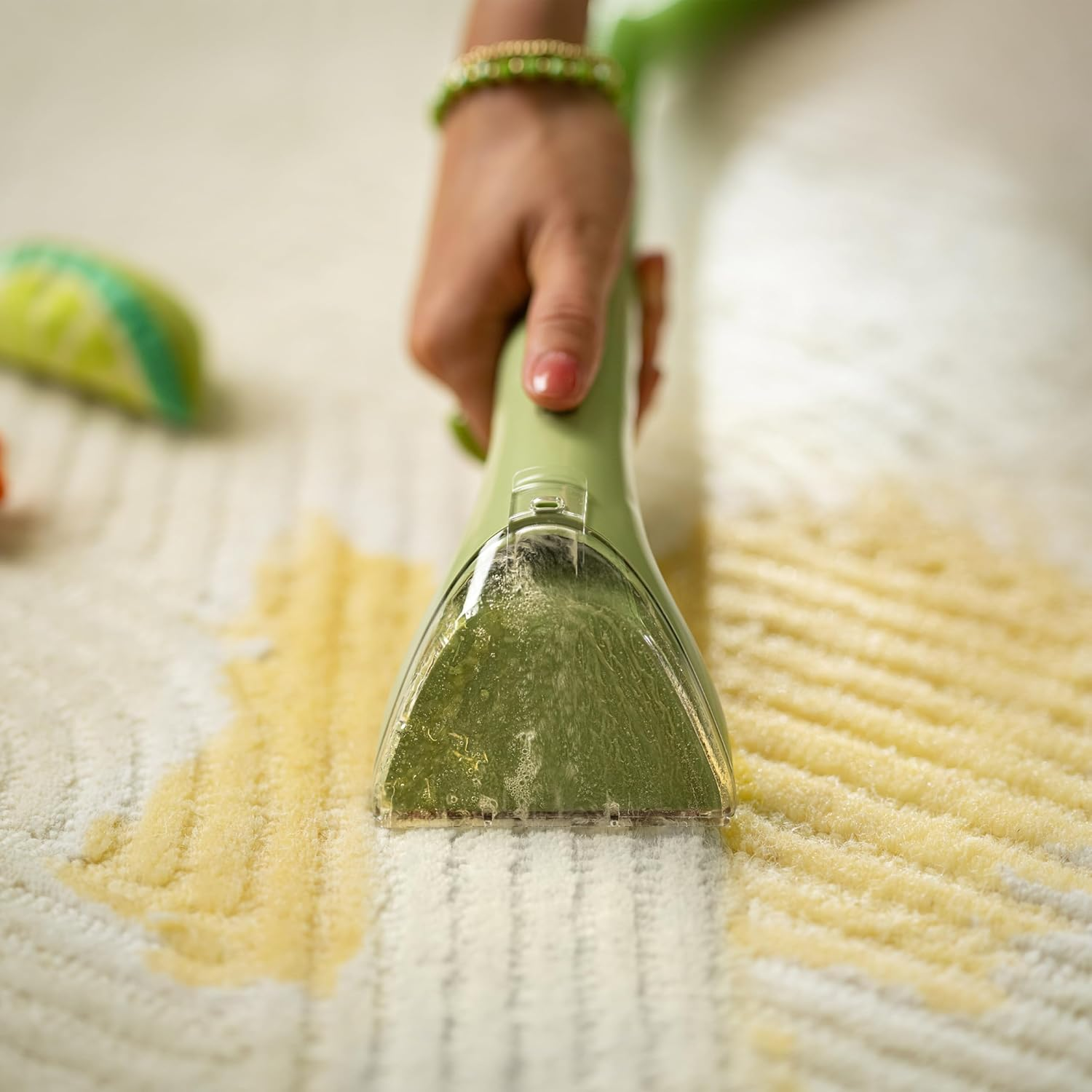 BISSELL Little Green Multi-Purpose Portable Carpet and Upholstery Cleaner, Car and Auto Detailer, with Exclusive Specialty Tools, Green, 4098F image number 1