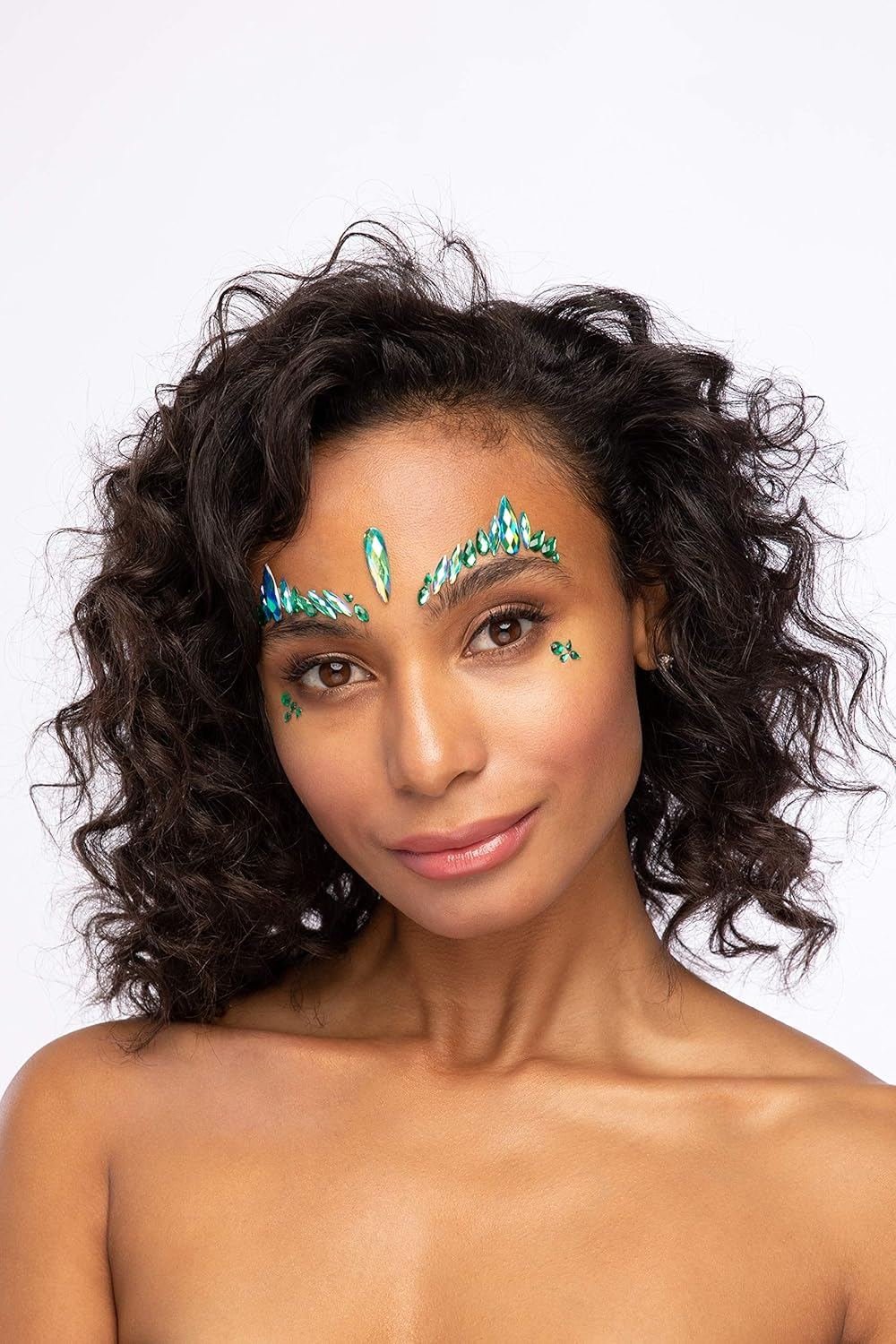 Smiffy'S Moon Glitter Face Jewels - Enchanted Pixie image number 2