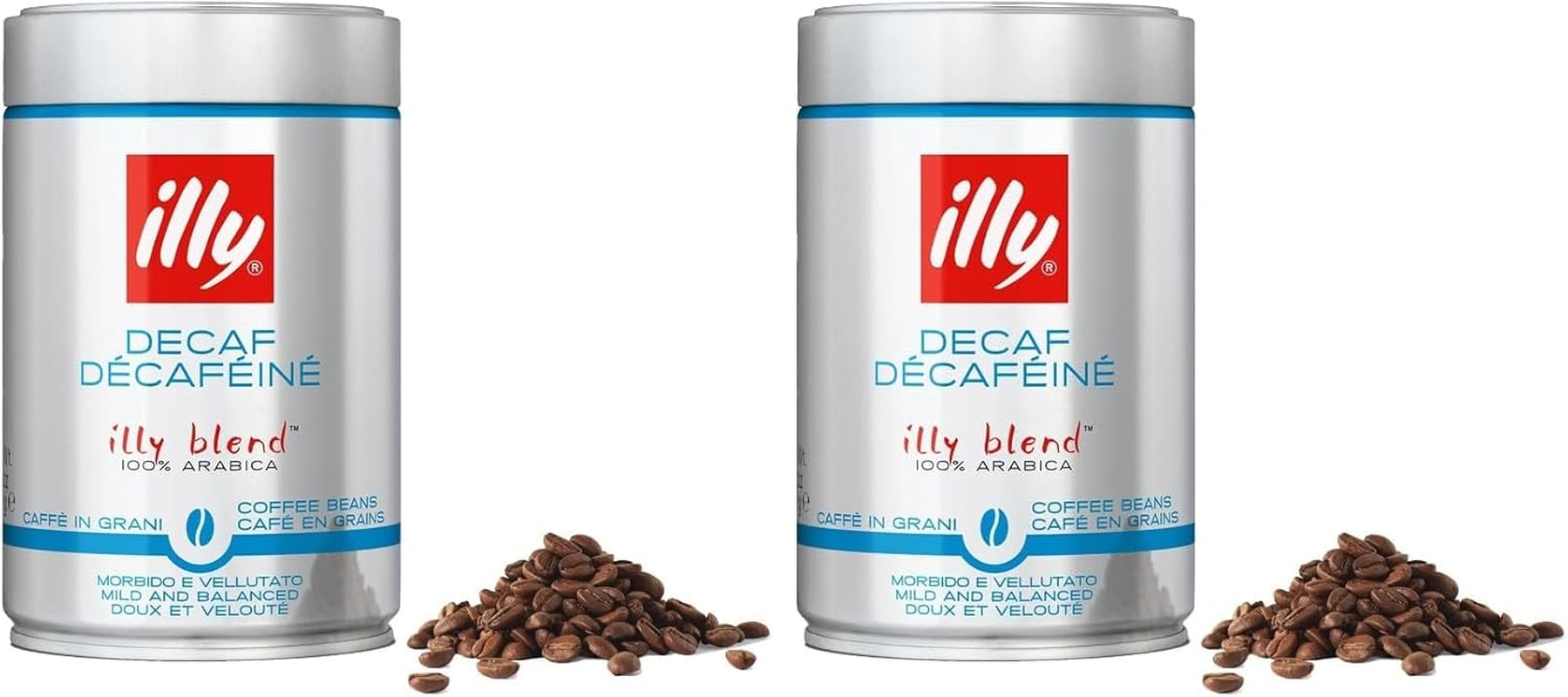 Illy Decaffeinated Roasted Whole Coffee Beans 250 G image number 2