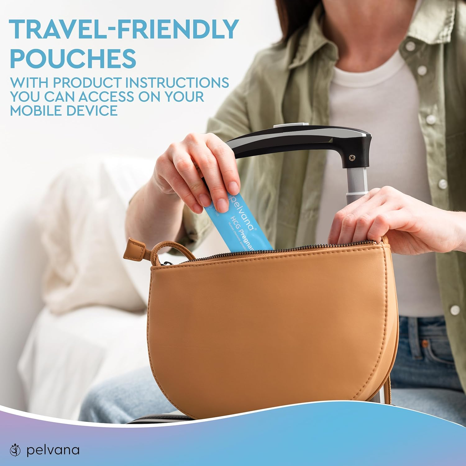 Pelvana Pregnancy Test Strip Value Pack 40 HCG Pregnancy Test Strips image number 3