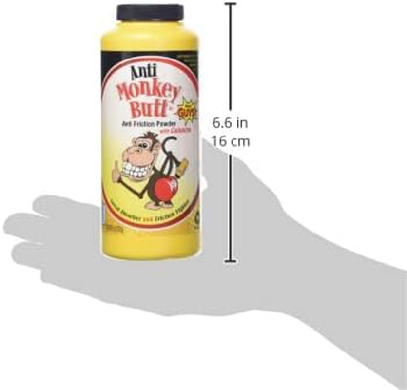 Anti-Monkey Butt | Men'S anti Friction and Sweat Powder with Calamine | 6 Oz.