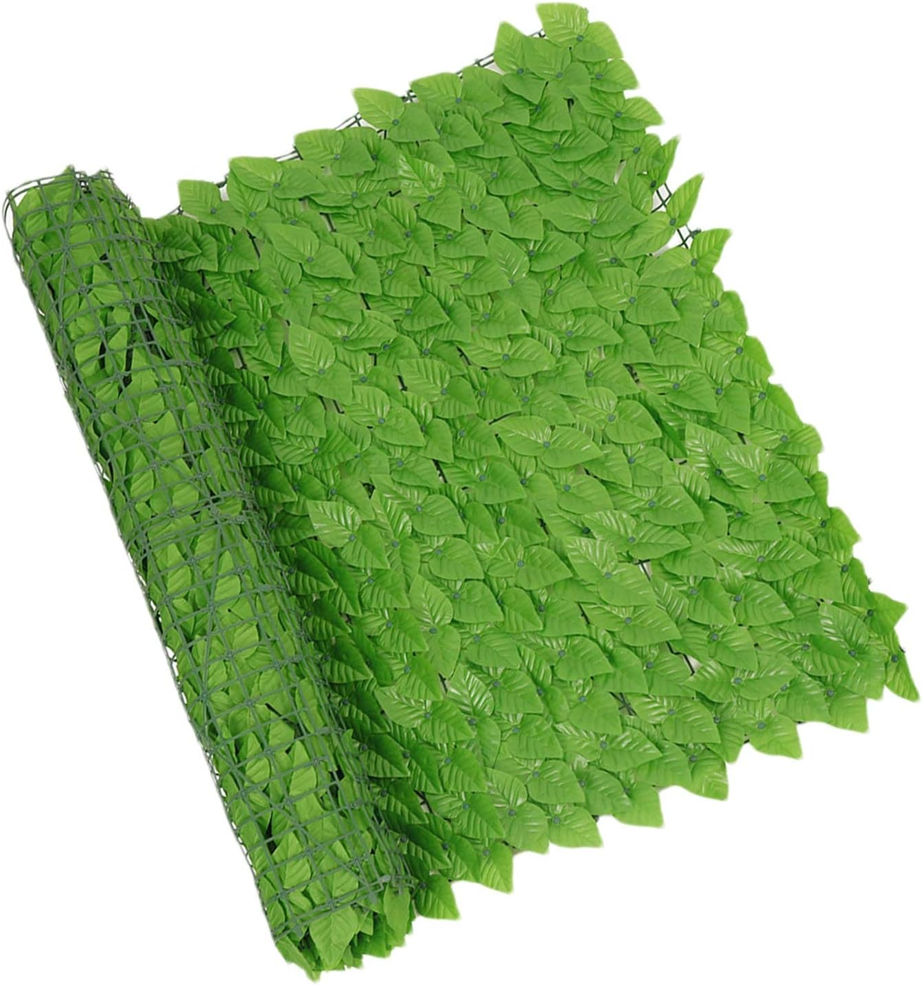 Leaves Garden Fence Screening | Artificial Hedge Roll Screening | Fence Grass Backdrop Wall, Outdoor Indoor Home Balcony Landscaping Wall Decoration, Trellis Leaves Panel, 0.5Mx2M/19.6X78.7In image number 3