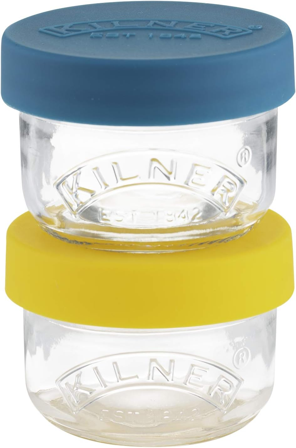 Kilner Snack and Store Pots Set of 2, 125 Ml Capacity, Clear image number 5