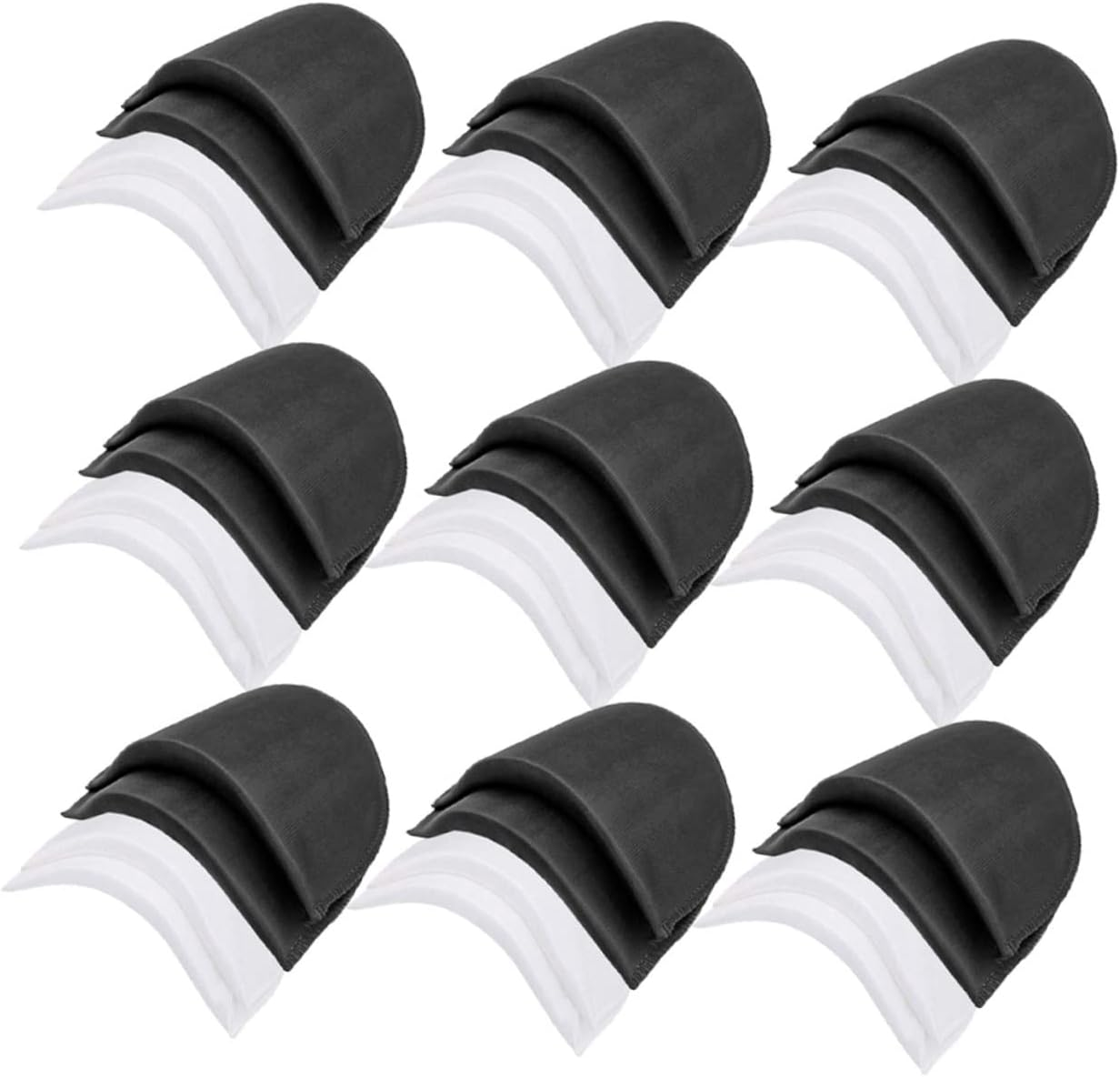 CORHAD 20Pair Shoulder Pad Breathable and Reusable Shoulder Pads for Curved and Low image number 4