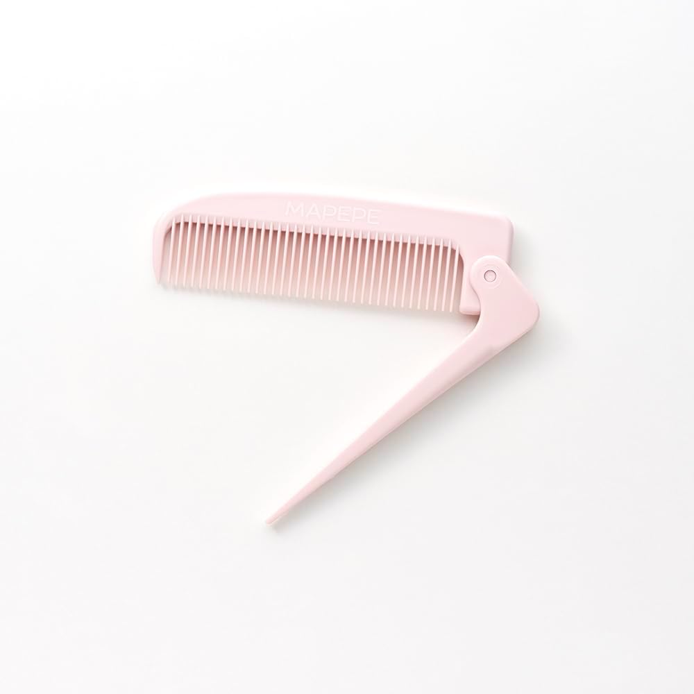 Mapepe Compact Pocket Comb (Tulle Pink) MAPEPE image number 1