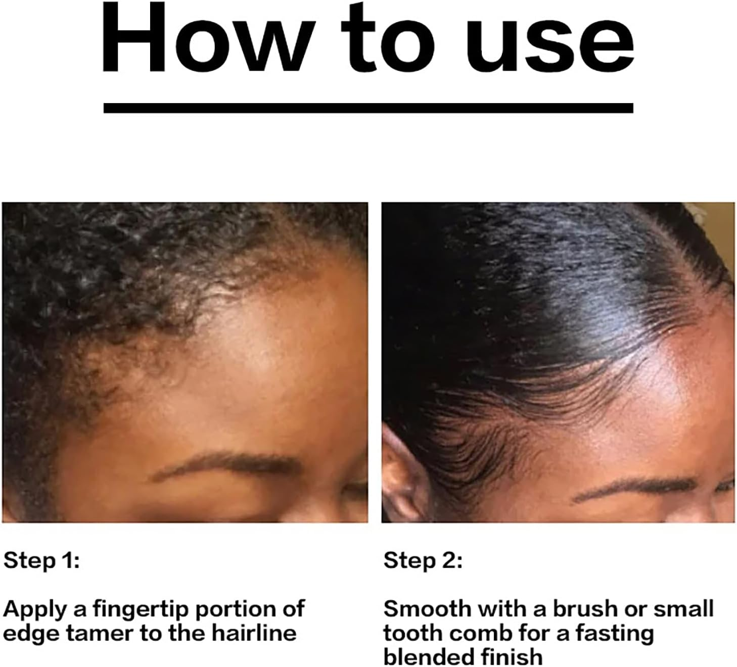 Enmart Hair Wax Set, Edge Control Hair Gel, Broken Hair Finishing Anti-Frizz Hair Fixative Refreshing Hair Oil Solid Wax Cream Non-Greasy Long-Lasting Styling for Men Women, 90G - C01 image number 7