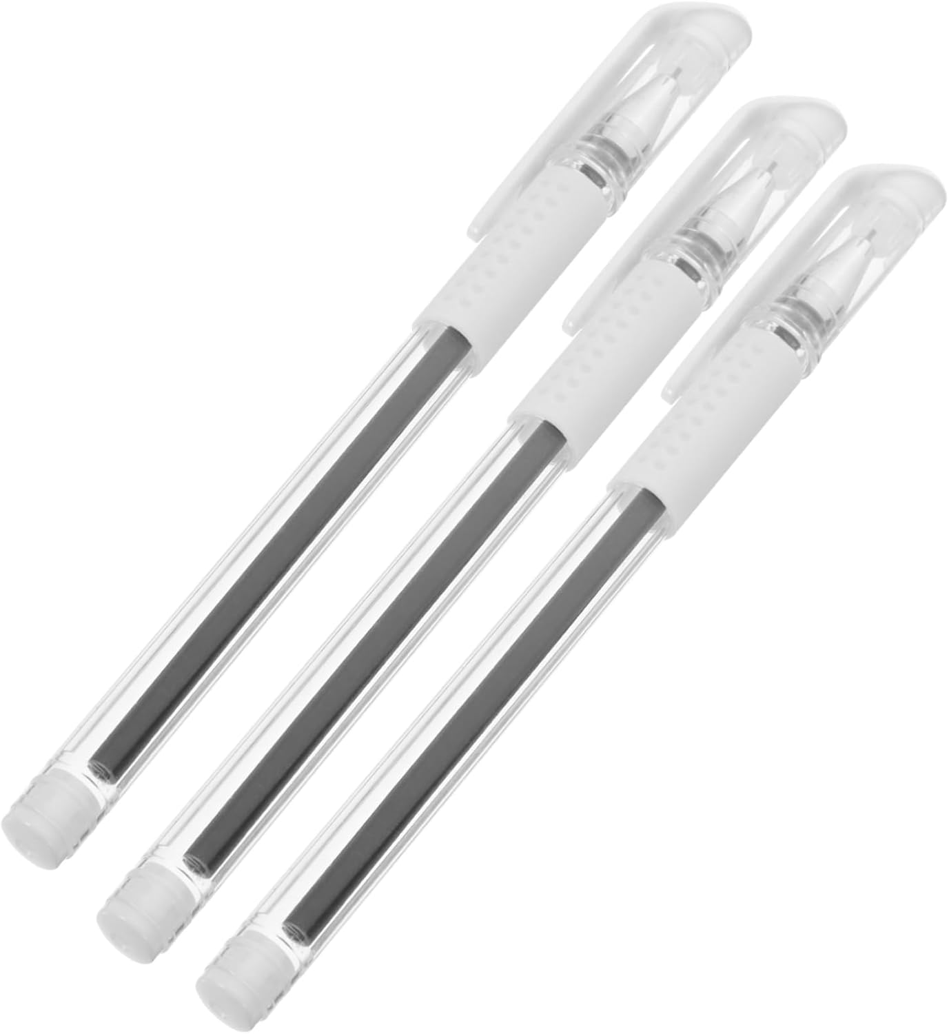 Healeved Waterproof Marking Pen 3Pcs Black Eyebrow Microblading Position Pens for Tattooing and Salon Use