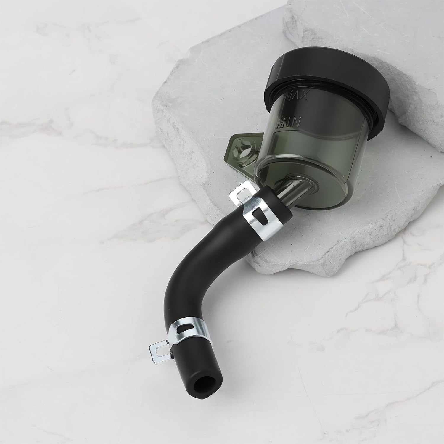 Motorcycle Rear Brake Fluid Cup Compatible with Ducati Motorcycle Master Cylinder Oil Storage Measurement image number 2