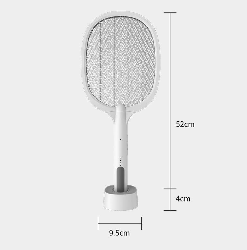 Zapmaster Pro Electric Bug Zapper Racket &ndash; High-Voltage Fly and Mosquito Swatter, Eco-Friendly Handheld Pest Control Racket with Rechargeable Battery for Indoor & Outdoor Use image number 2
