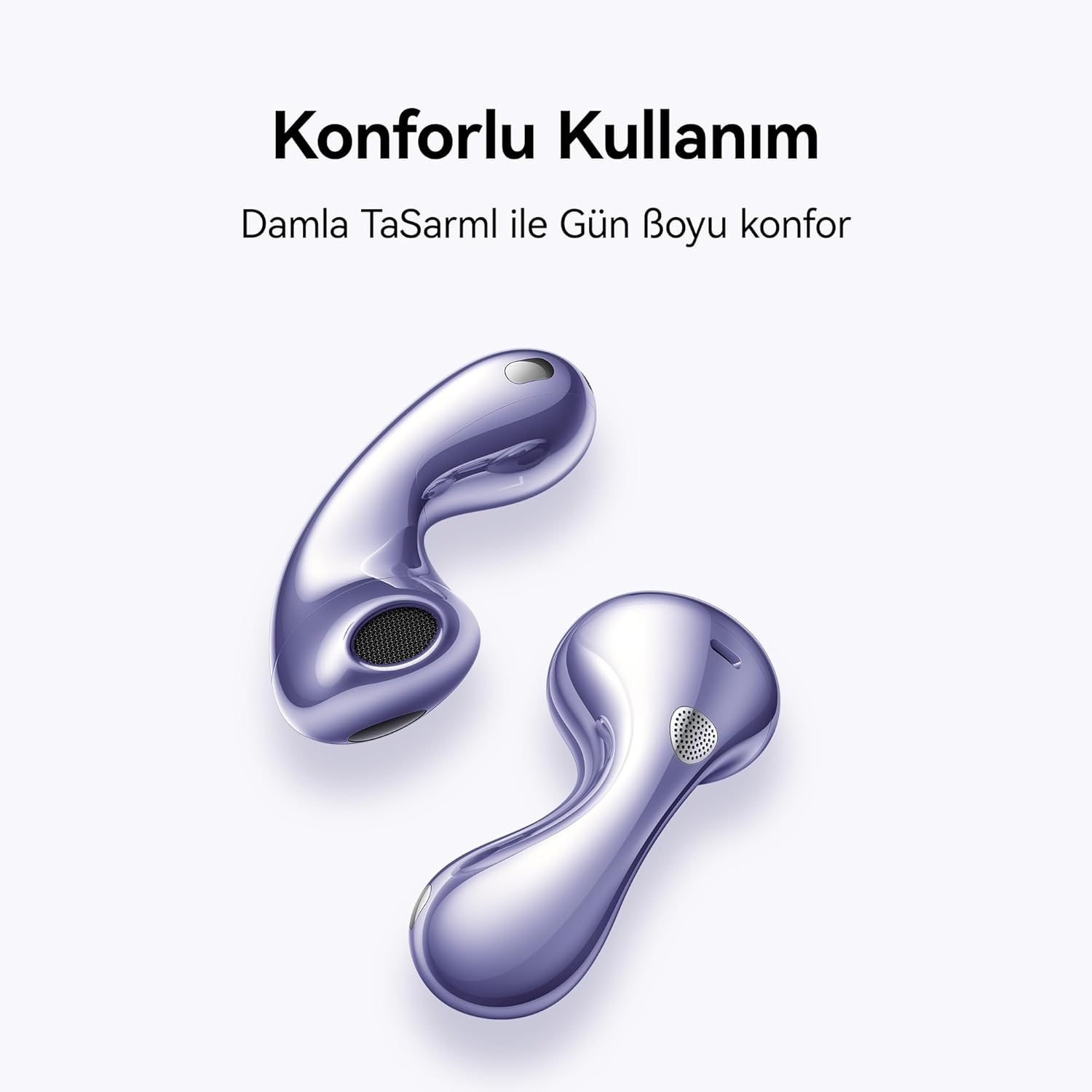 HUAWEI Freebuds 6 Wireless Earbuds Bluetooth Earphones Noise Cancelling Curved in Ear Headphones Water Resistant AI Smart Volume Smart Charging, Simultaneous Interpretation Bone Conduction Black image number 3