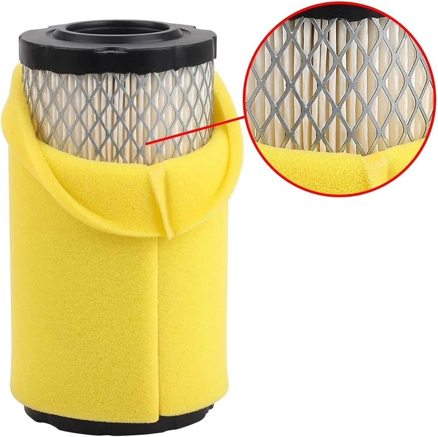 Caalii RZ3016 Air Filter Oil Filter Tune up Kit for Husqvarna Hu800Awd LHT2038 LT154 LTH18538 LTH19530 LTH2038R LTH2042 LTH2142 LTH2142DR RZ3016 RZ46 RZ4621 Mower,Fits W/ 17.5Hp 19.5Hp 20Hp 21Hp image number 2