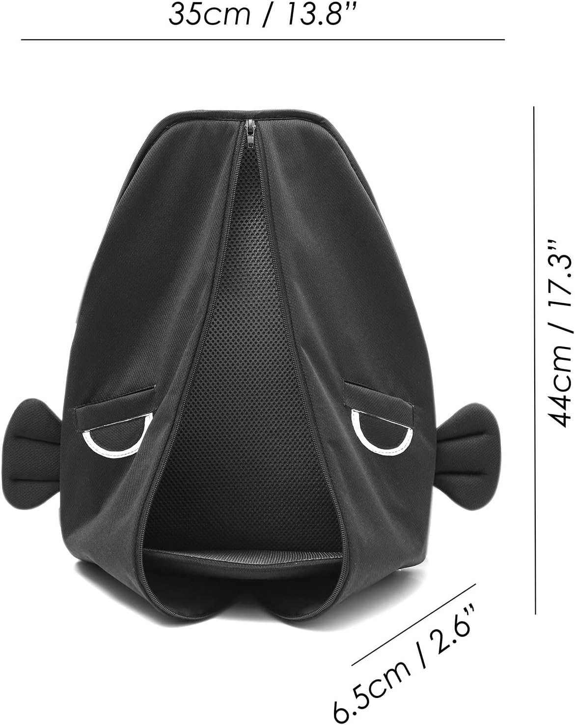 4-In-1 Footrest for Kids and Toddlers - Compatible with Car Seats, Portable Organizer, Seat Protector, and Travel Bag - Adorable Fish Design image number 4