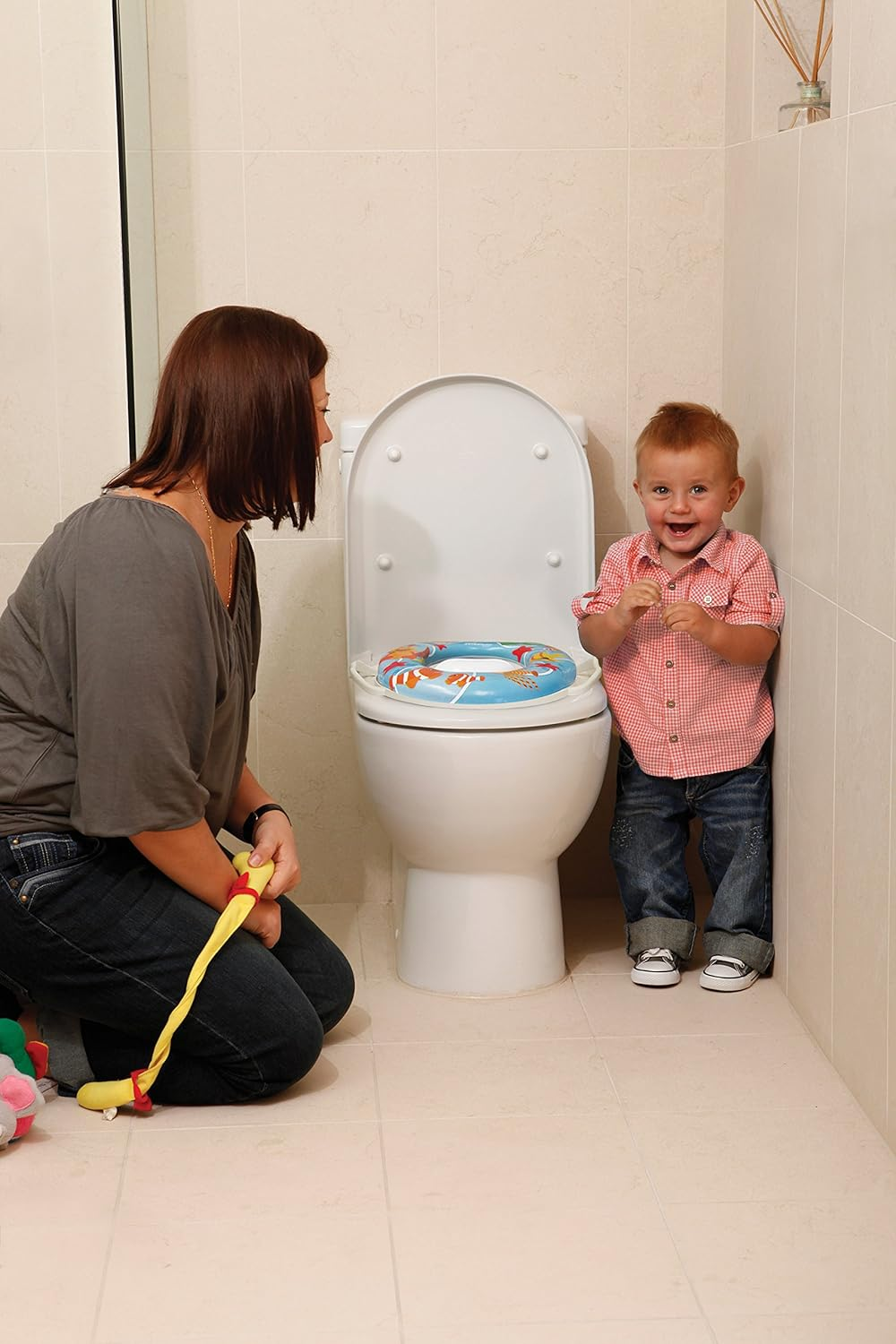 Dreambaby Animal Design Soft Potty Toilet Seat with Handle